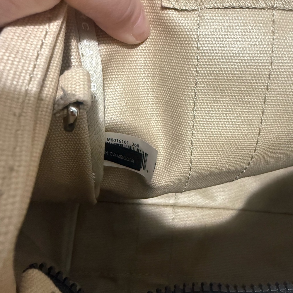 Marc Jacobs Beige Canvas Tote Bag - Picture 6 of 7
